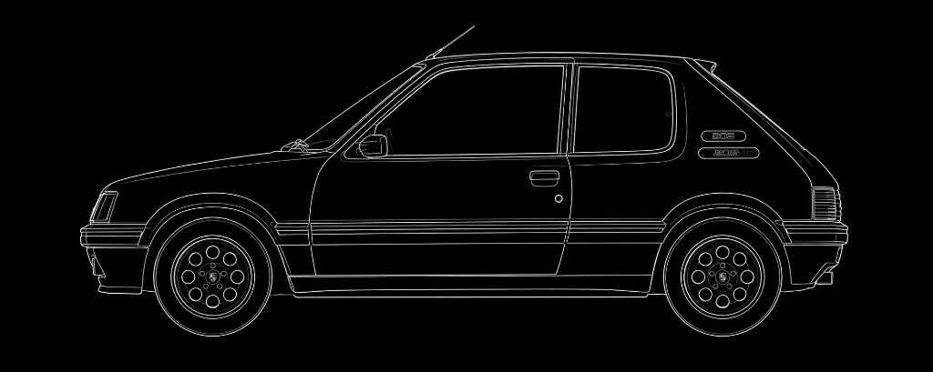 Peugeot 205 Silhouette