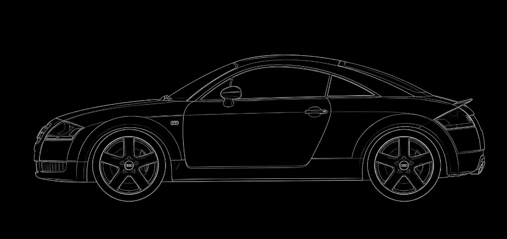 Audi TT 8N Silhouette